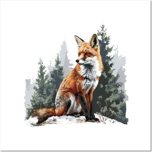 Fox Lovers Posters and Art